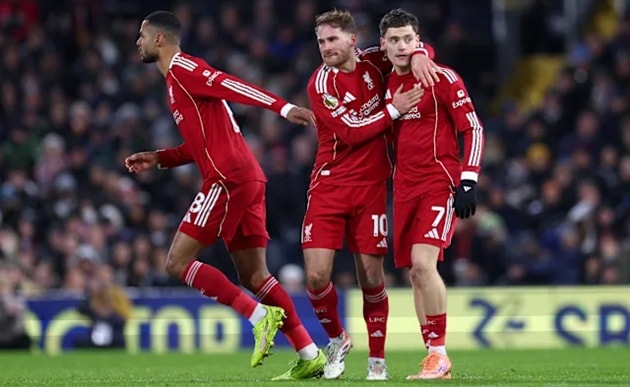 Florian Wirtz gồng gánh Liverpool: Màn trình diễn đẳng cấp trước Fulham giữa bão chấn thương