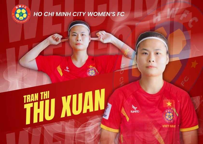 CLB nữ TP HCM chiêu mộ tuyển thủ Thu Xuân: Mảnh ghép đa năng cho tham vọng châu Á