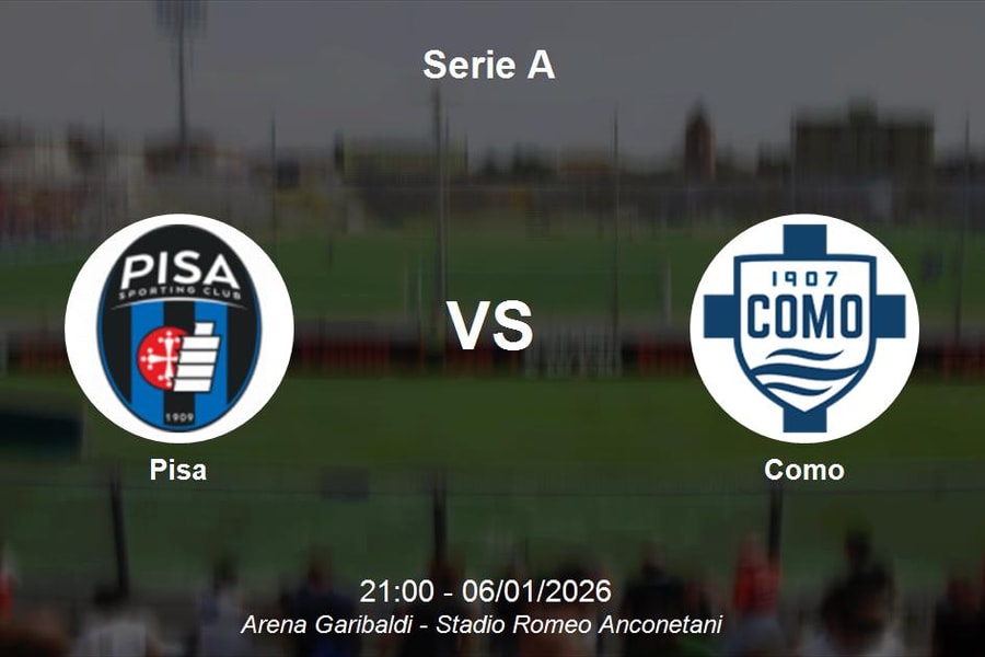 Nhận định Pisa vs Como - Serie A: Thử thách cho đội cuối bảng