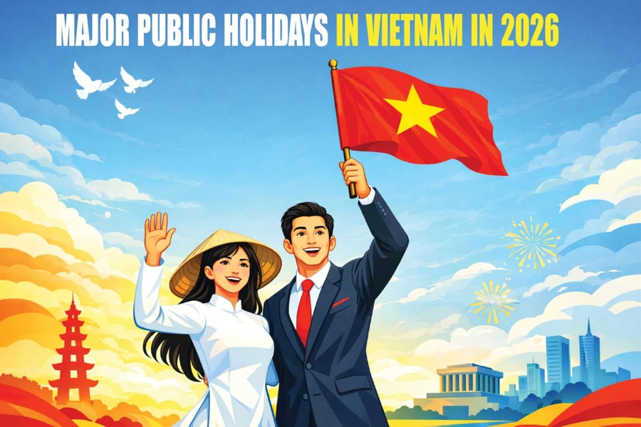 [Infographic] MAJOR PUBLIC HOLIDAYS IN VIETNAM IN 2026