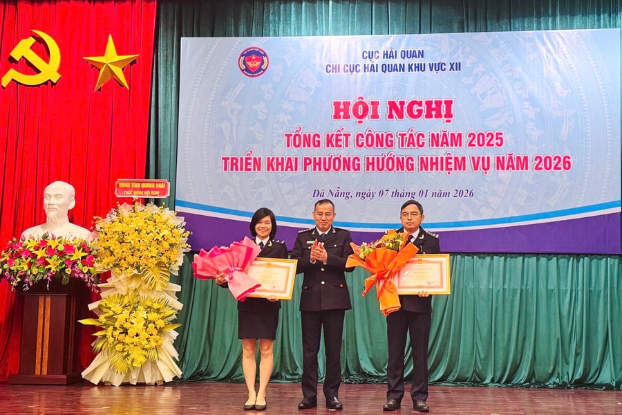 Năm 2026, Chi cục Hải quan khu vực XII phấn đấu thu ngân sách đạt 18.100 tỷ đồng