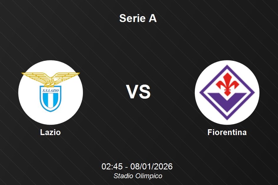 Nhận định Lazio vs Fiorentina - Serie A