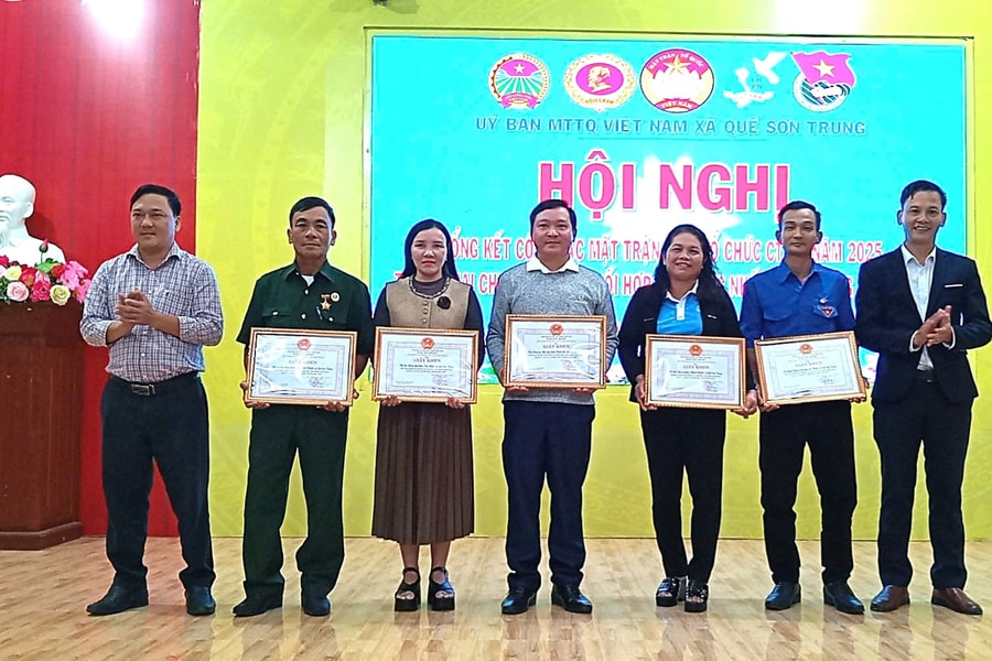 Mặt trận xã Quế Sơn Trung tập trung chăm lo an sinh xã hội