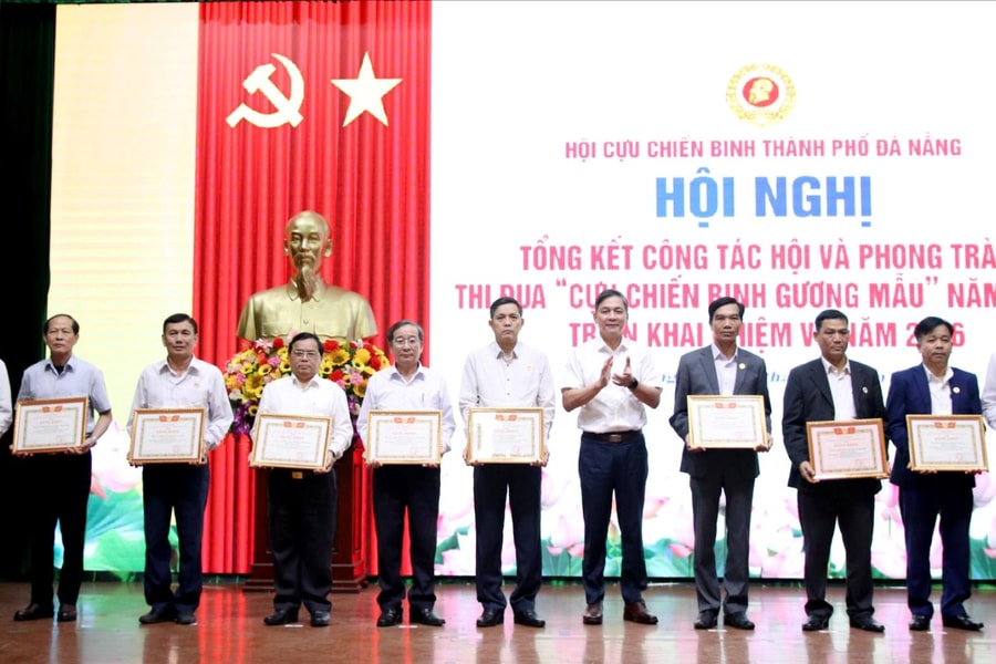 Hội Cựu chiến binh thành phố Đà Nẵng vận động 8,7 tỷ đồng cho công tác an sinh xã hội