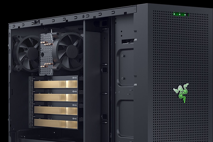 Razer ra mắt máy trạm Forge AI Dev: Sức mạnh Xeon W và Threadripper Pro cho giới phát triển AI