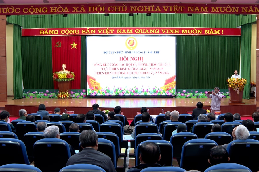 Huy động hơn 385 triệu đồng chăm lo đời sống cựu chiến binh phường Thanh Khê