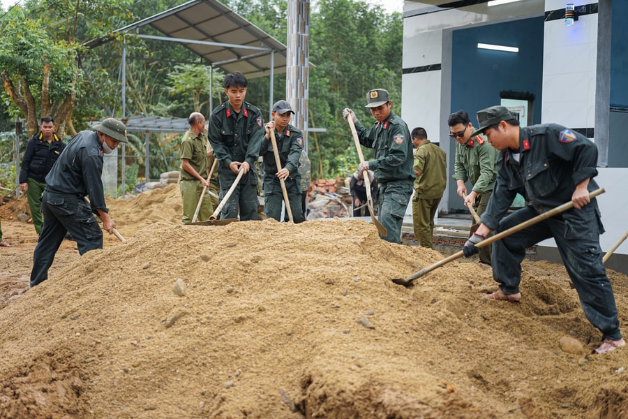 Bảo đảm vật liệu xây dựng phục vụ sửa chữa nhà ở cho nhân dân bị ảnh hưởng thiên tai
