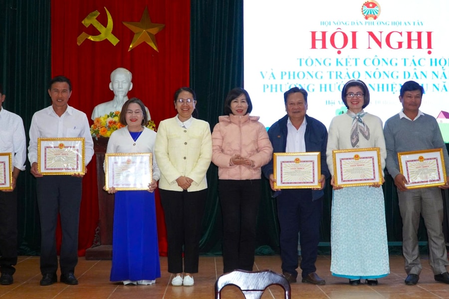 Hội Nông dân phường Hội An Tây đồng hành hội viên phát triển kinh tế