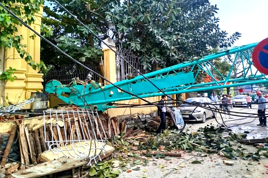 Giữ an toàn lao động trên các công trình xây dựng