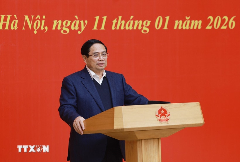 Hội nghị tổng kết năm 2025 và triển khai nhiệm vụ năm 2026 của Đảng bộ Chính phủ