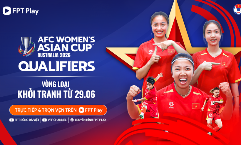 Đội tuyển nữ Việt Nam chuẩn bị cho vòng chung kết Giải vô địch châu Á 2026