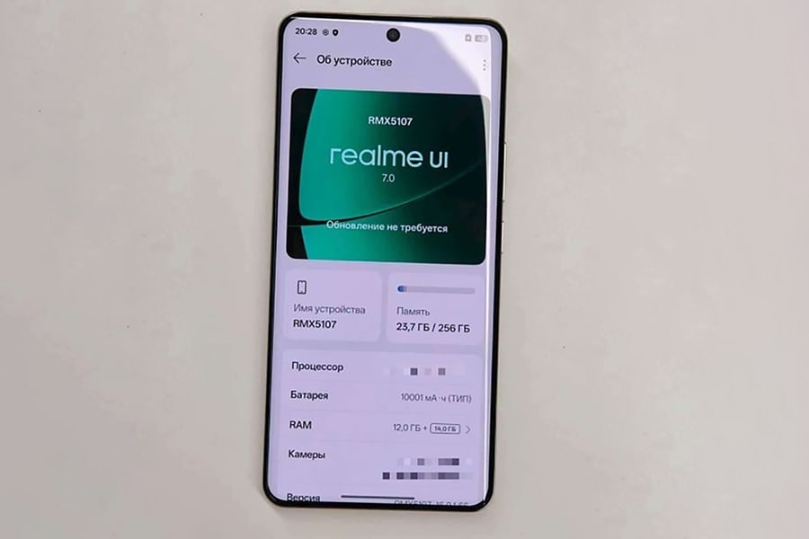 realme sắp ra mắt smartphone dòng P sở hữu pin kỷ lục 10.001 mAh vào cuối tháng 1