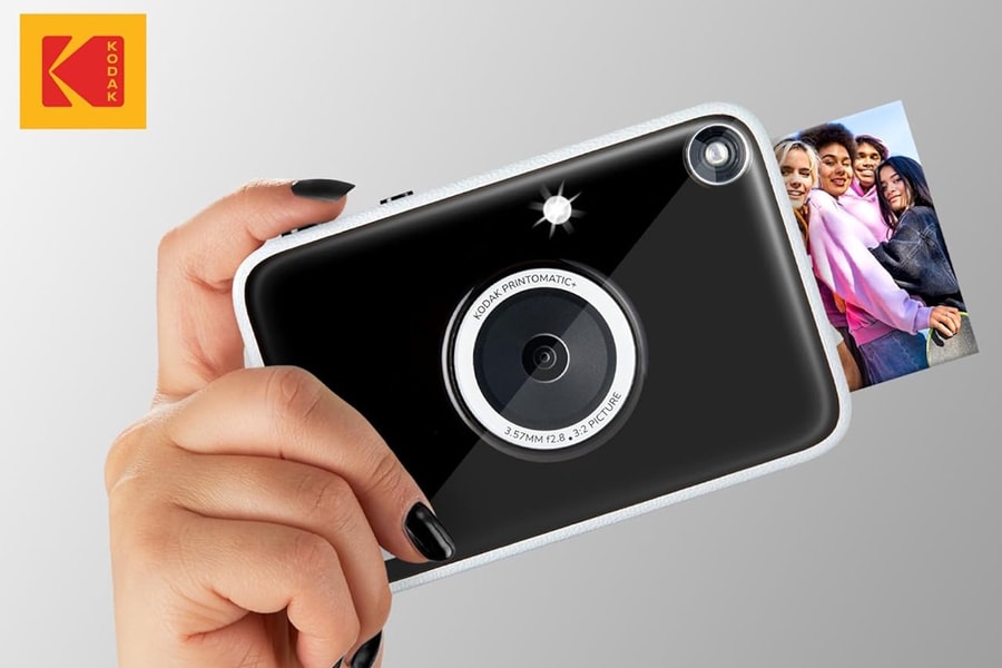 Kodak Printomatic+: Sự kết hợp giữa máy ảnh số 10MP và công nghệ in ảnh Zink lấy liền