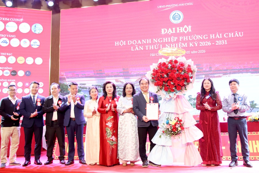 Hội Doanh nghiệp phường Hải Châu đại hội lần thứ I nhiệm kỳ 2026 - 2031