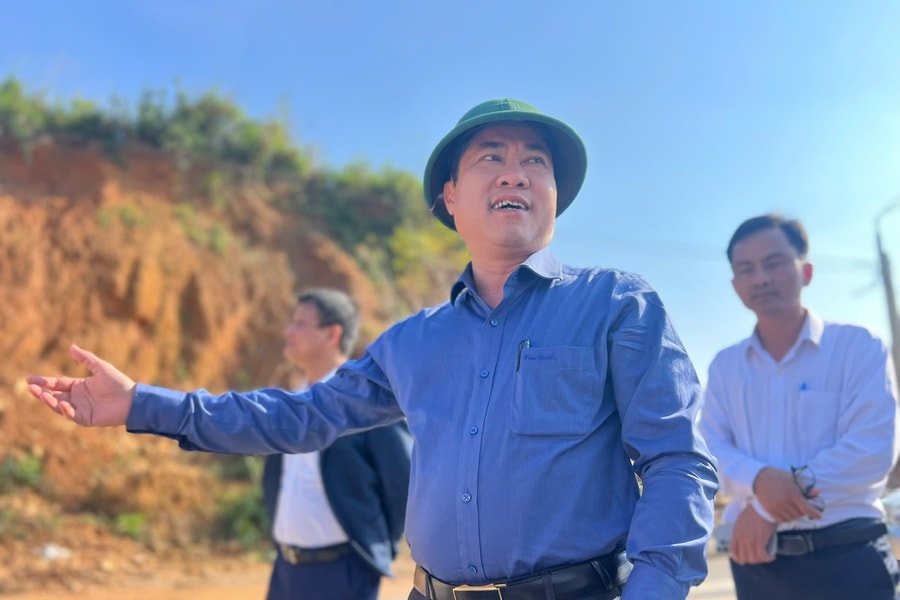 Đẩy nhanh tiến độ Dự án Khu dân cư trung tâm thị trấn Tân An, xã Hiệp Đức, phấn đấu hoàn thành trước 30/4/2026
