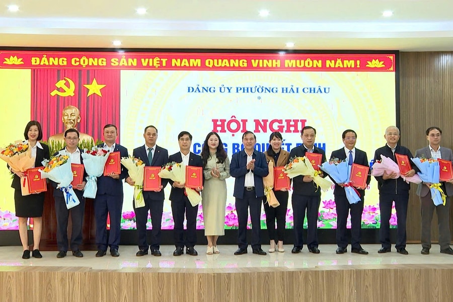 Đảng bộ phường Hải Châu tiếp nhận 1.098 đảng viên trực thuộc Đảng ủy Chính phủ và Đảng ủy UBND thành phố