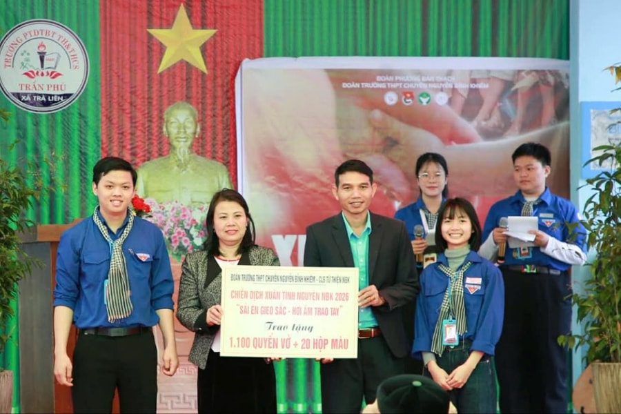 Góp nhặt yêu thương, mang mùa xuân về với Trà Liên