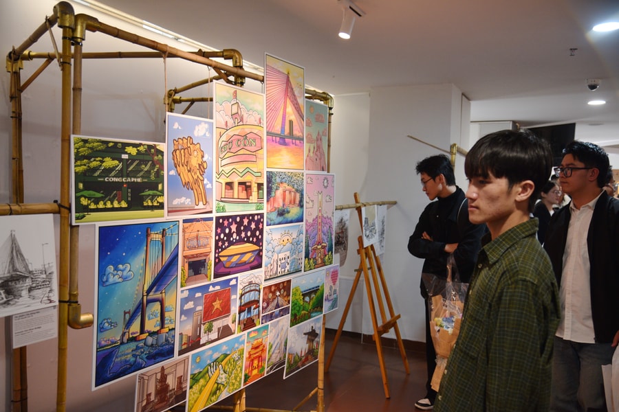 Nghệ sĩ trẻ kể chuyện Đà Nẵng bằng nghệ thuật cộng đồng