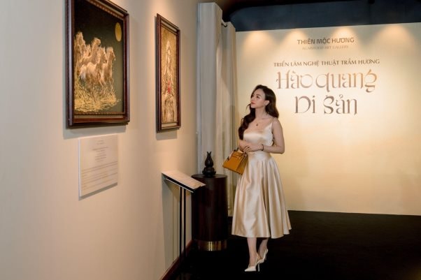 Tranh trầm hương Thiên Mộc Hương - cách tiếp cận mới nâng tầm di sản trầm việt