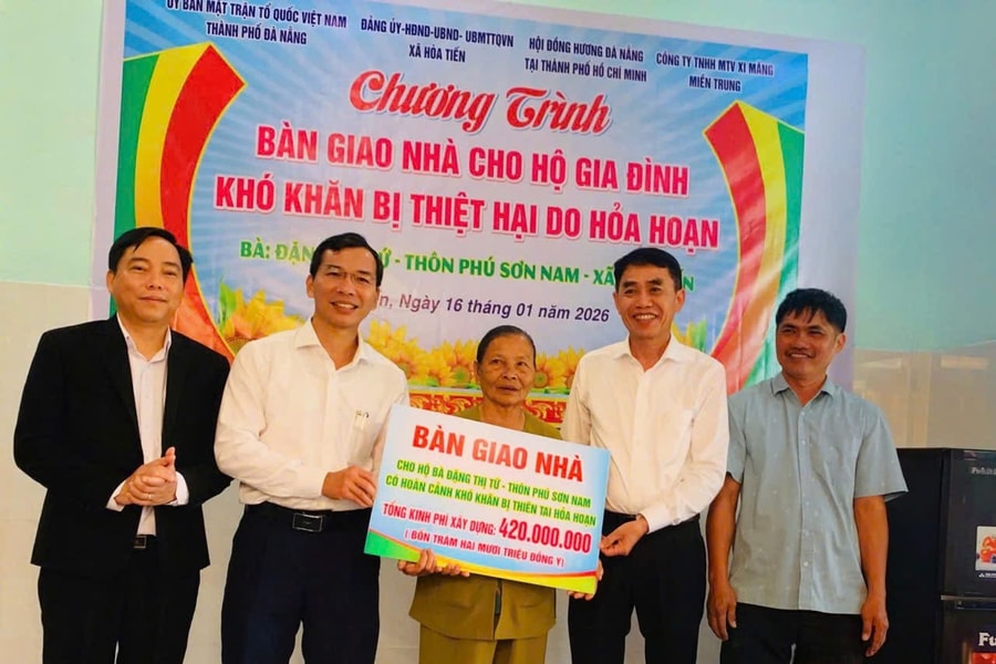 Nghĩa tình trong những ngôi nhà mới