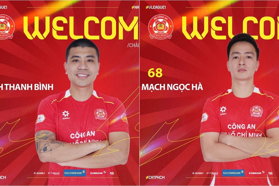 Công An TP.HCM chiêu mộ Đinh Thanh Bình và Mạch Ngọc Hà nhằm bám đuổi ngôi vương