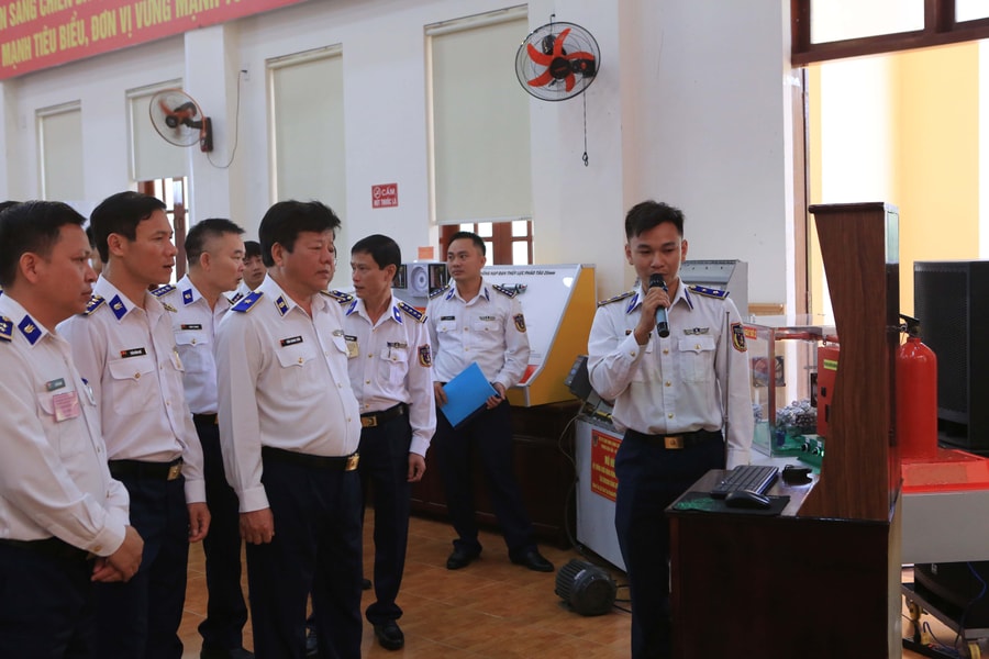 Vùng Cảnh sát biển 2 khai mạc hội thi mô hình học cụ, giáo án huấn luyện năm 2026