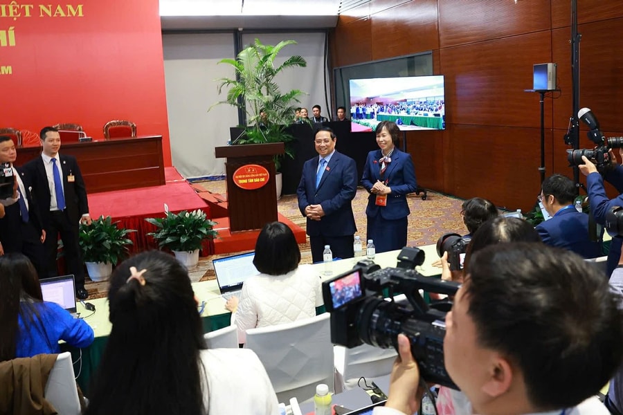 Thủ tướng Phạm Minh Chính: Tập trung thông tin về những nội dung chính, những điểm mới của Đại hội