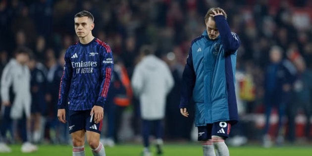 Arsenal hụt hơi trước Nottingham: Khi Martin Odegaard và Gabriel Jesus trở thành bài toán khó