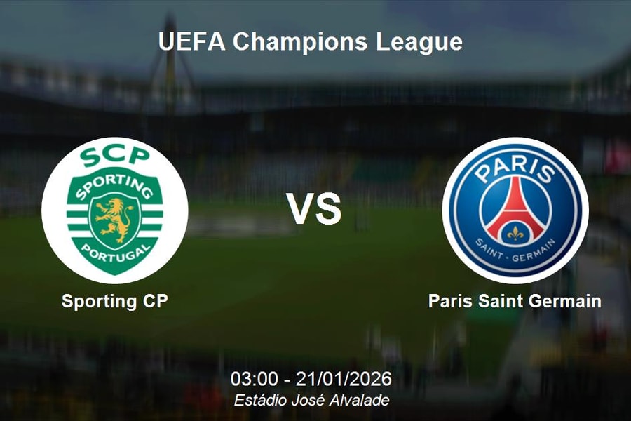 Nhận định Sporting CP vs Paris Saint Germain - UEFA Champions League ngày 21/01