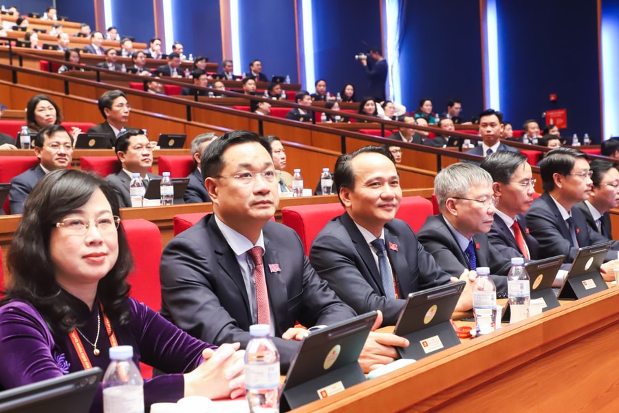 Hoạt động Đoàn đại biểu Đảng bộ thành phố Đà Nẵng trong ngày làm việc thứ 3, Đại hội XIV của Đảng