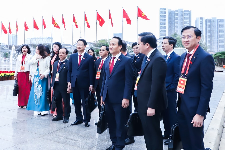 Đại hội XIV của Đảng: Hoạt động Đoàn đại biểu Đảng bộ thành phố Đà Nẵng trong ngày làm việc chính thức thứ ba