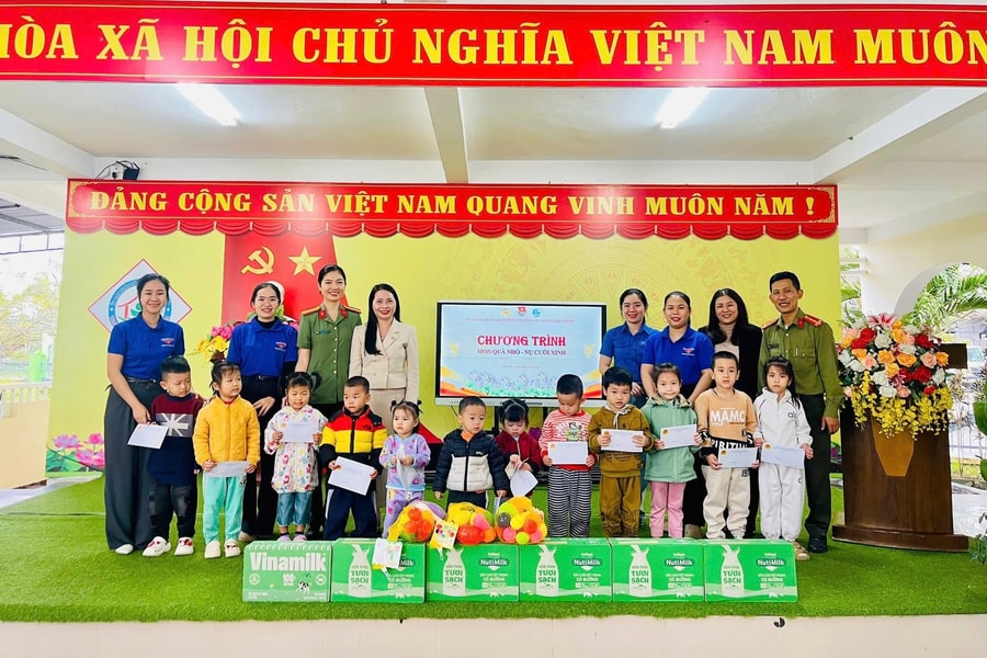 Lan tỏa yêu thương đến trẻ mầm non