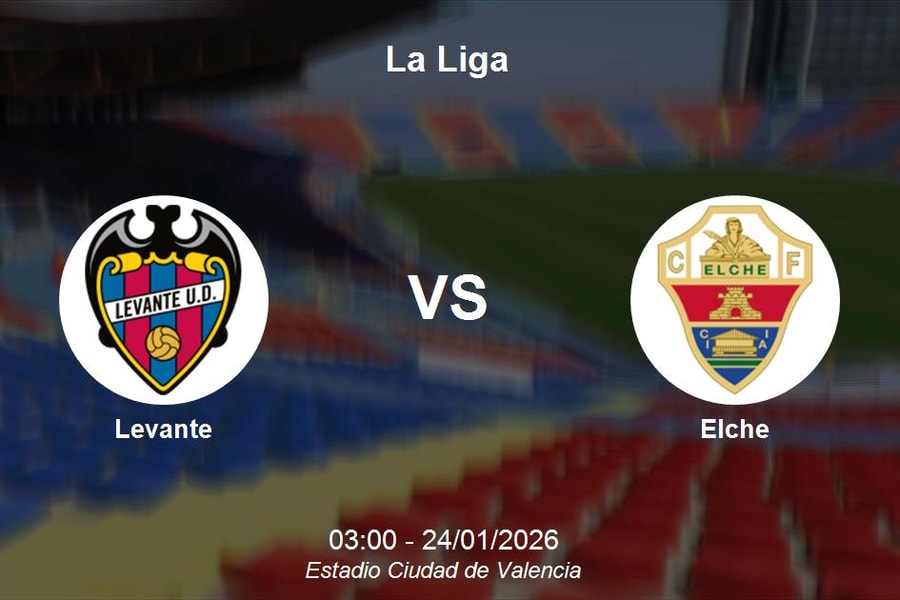 Nhận định Levante vs Elche - La Liga: Nỗ lực thoát hiểm của đội chủ nhà