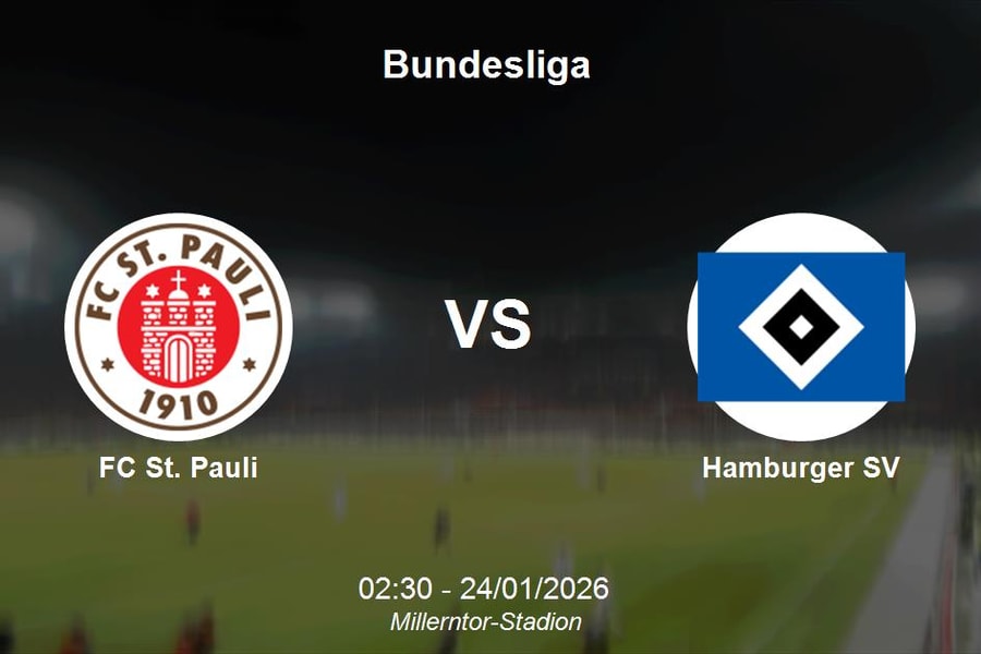 Nhận định FC St. Pauli vs Hamburger SV - Bundesliga