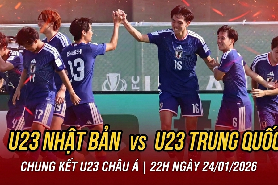 Link VTV2 VTV6 trực tiếp U23 Nhật Bản đấu với U23 Trung Quốc