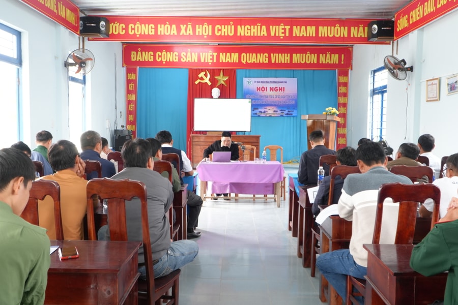 Quảng Phú tuyên truyền các quy định về quản lý tàu cá
