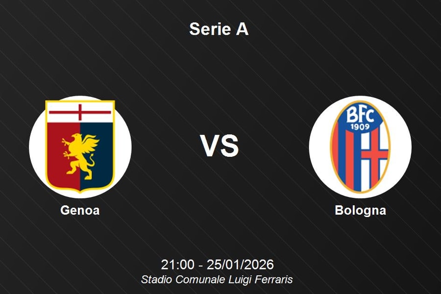 Nhận định Genoa vs Bologna - Serie A: Điểm tựa Stadio Comunale Luigi Ferraris