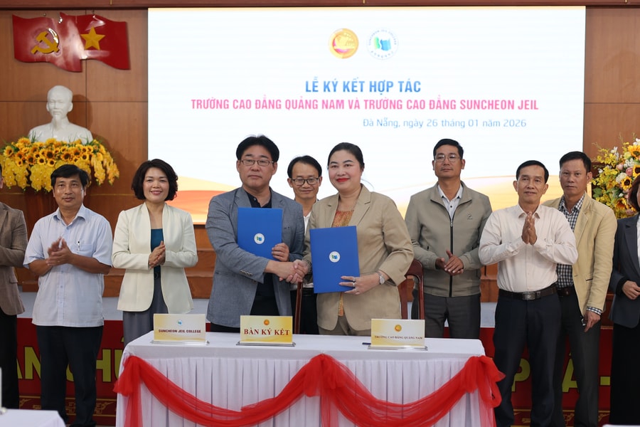 Sinh viên Trường Cao đẳng Quảng Nam có cơ hội thực tập, làm việc tại Hàn Quốc