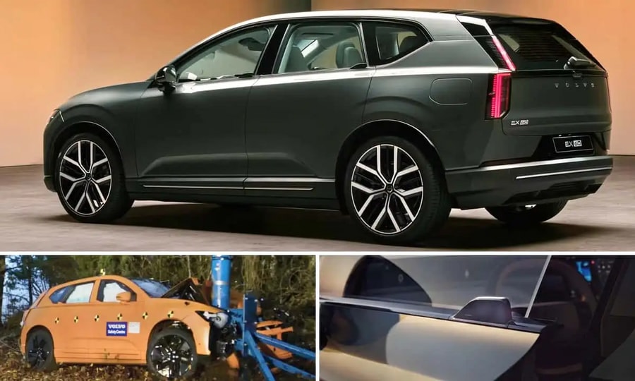 Volvo EX60: Giải pháp tay nắm cửa điện tử an toàn trong tình huống khẩn cấp
