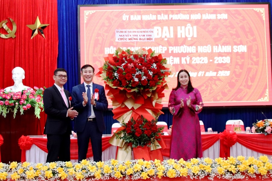 Hội Doanh nghiệp phường Ngũ Hành Sơn tổ chức đại hội lần thứ I
