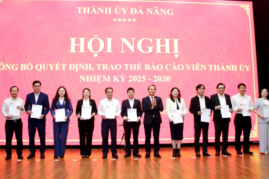 Thành ủy Đà Nẵng có 50 báo cáo viên nhiệm kỳ 2025 - 2030