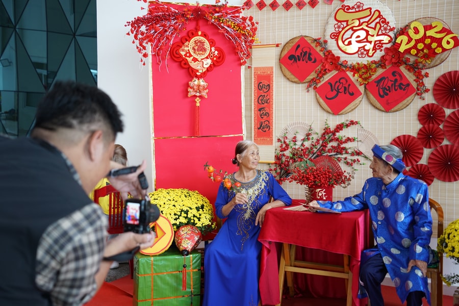 Mùa xuân đong đầy yêu thương ở Bệnh viện Ung bướu Đà Nẵng