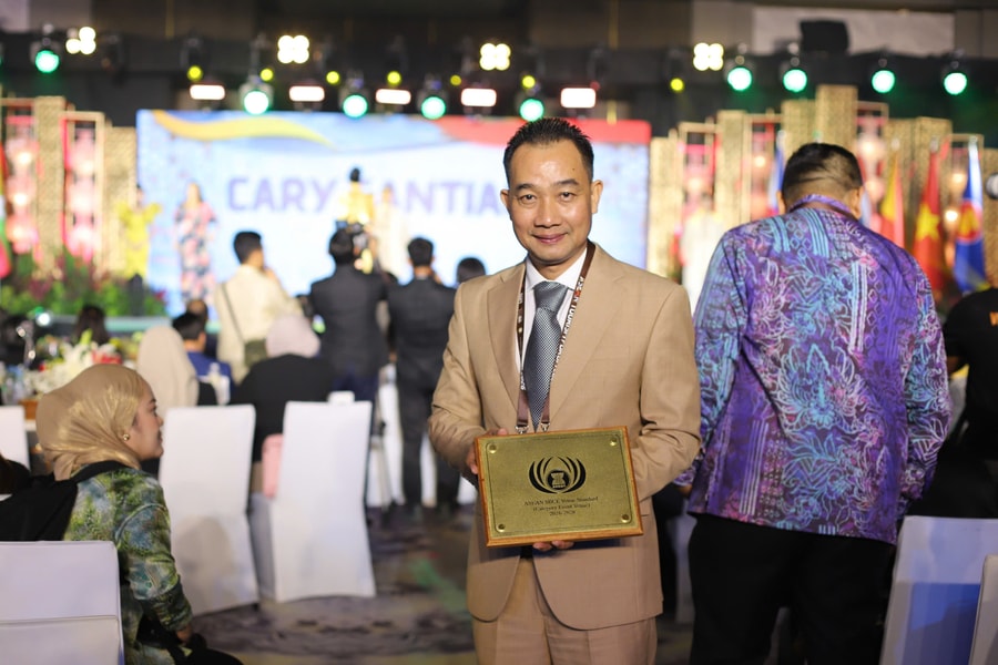 Cung hội nghị quốc tế Ariyana Đà Nẵng nhận giải thưởng địa điểm tổ chức MICE ASEAN 2026
