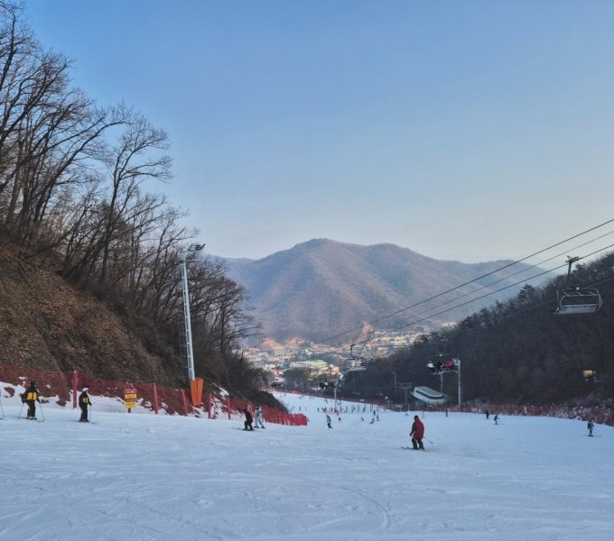 Jisan Forest Resort: Hành trình trượt tuyết trong ngày ngay sát Seoul