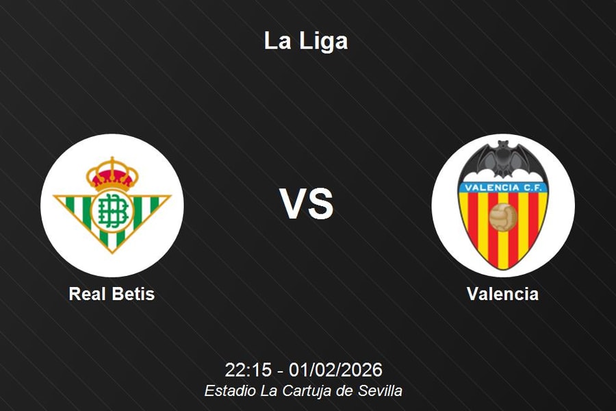 Nhận định Real Betis vs Valencia - La Liga: Điểm tựa Estadio La Cartuja