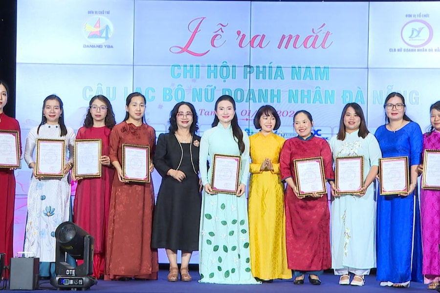 Ra mắt Chi hội phía nam Câu lạc bộ Nữ doanh nhân Đà Nẵng