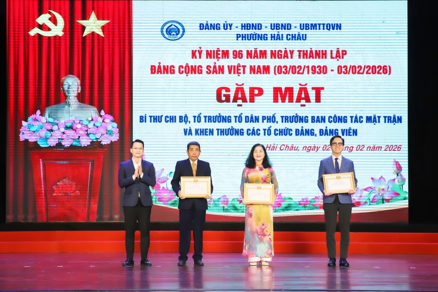 Phường Hải Châu gặp gỡ Bí thư, Tổ trưởng, Trưởng ban công tác Mặt trận khu dân cư