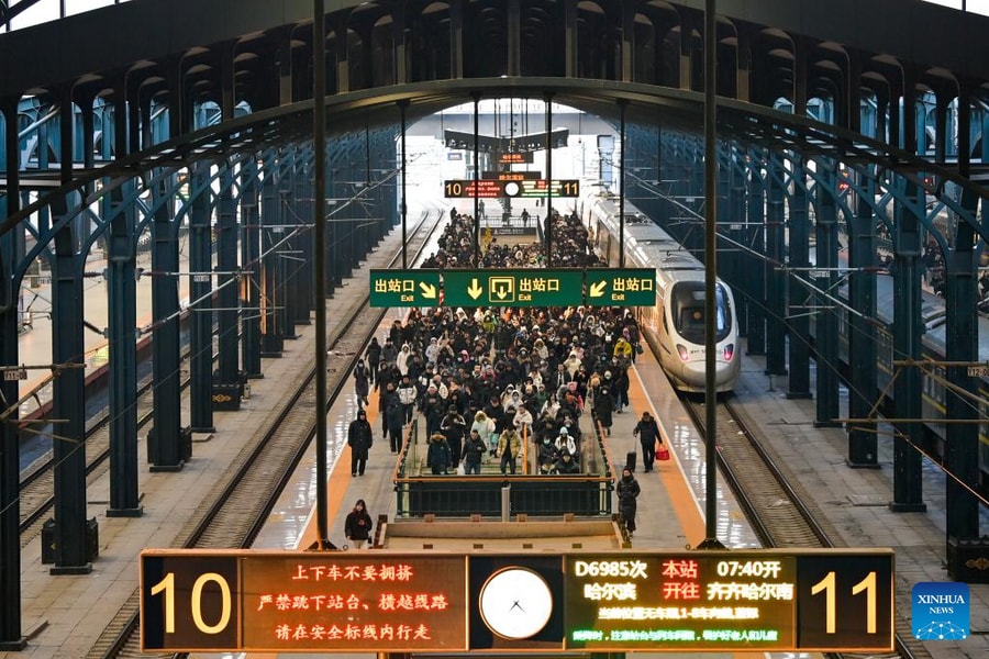 Trung Quốc bắt đầu kỳ xuân vận 2026