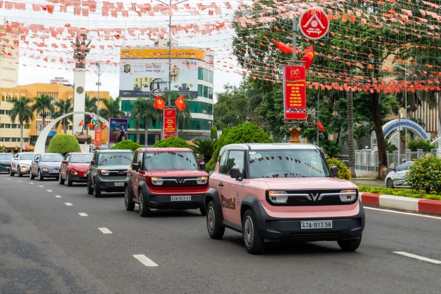Vào những ngày cuối năm, gần 45.000 người chốt VinFast VF 3