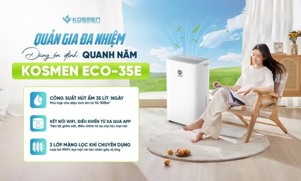 Thời điểm vàng mua máy hút ẩm giá tốt